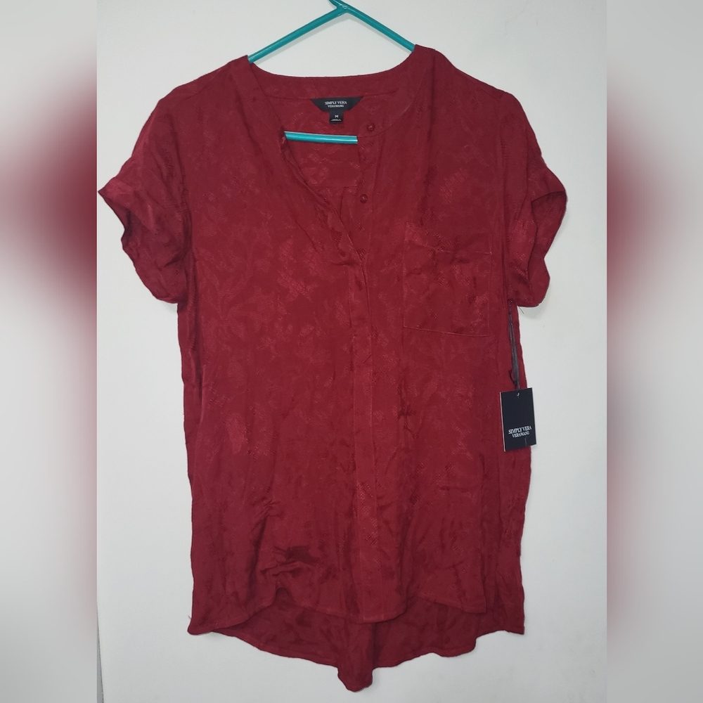 Short sleeve blouse